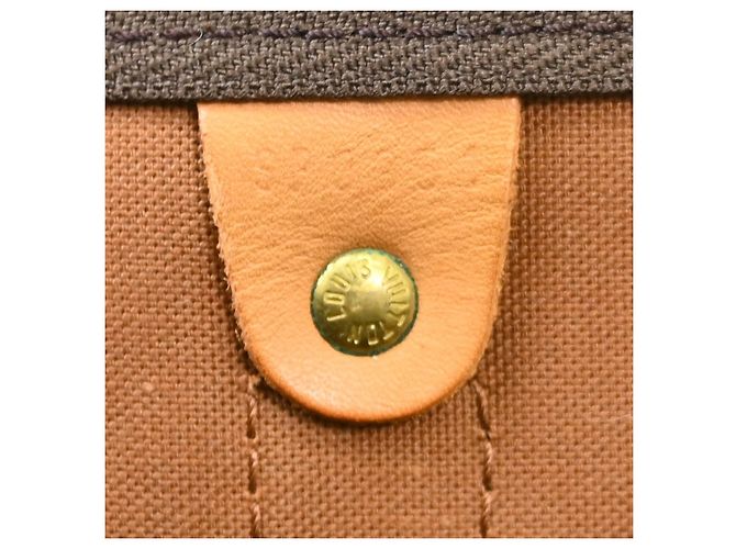 Louis Vuitton Keepall Bandouliere Monogram Canvas 50 Marrone - vista 5
