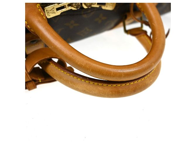 Louis Vuitton Keepall Bandouliere Monogram Canvas 50 Marrone - vista 6