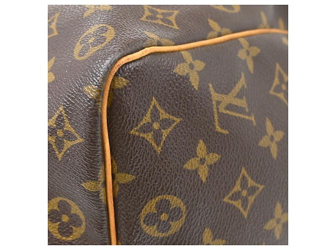 Louis Vuitton Keepall Bandouliere Monogram Canvas 50 Marrone - vista 7