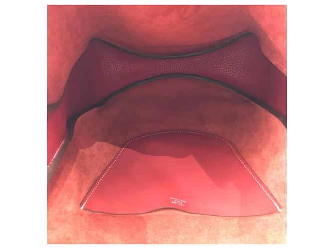 Hermès Borsa Virevolte 24 Rosso - vista 15