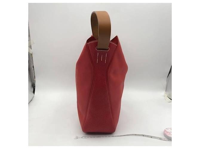 Hermès Borsa Virevolte 24 Rosso - vista 4