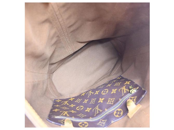 Zaino Louis Vuitton Randonnee Monogram Canvas GM Marrone - vista 3