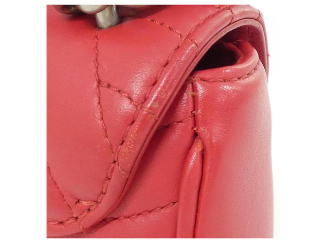 Borsa New Wave Chain Louis Vuitton M51930 Rosso - vista 5