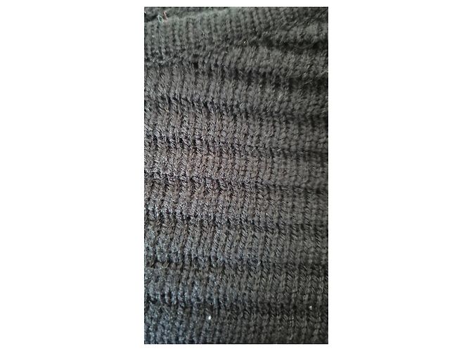 Autre Marque Pull en maille Karl Marc John Elma - Noir - vue 4