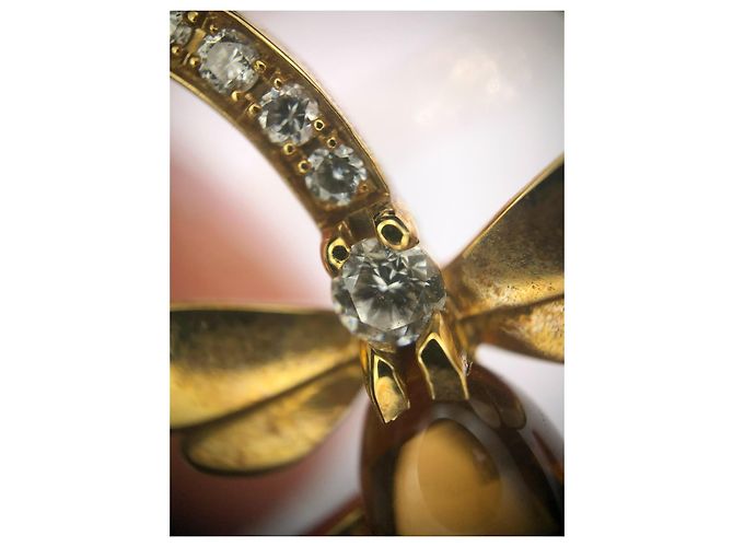 Chaumet Collana Bee My Love Oro Giallo Diamanti e Citrino D'oro - vista 12