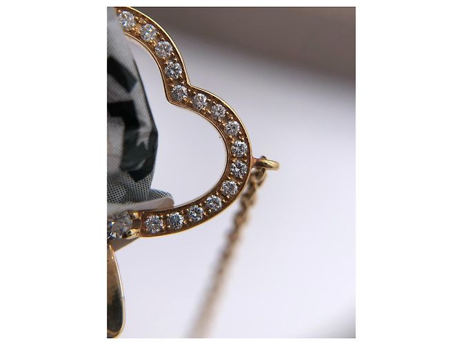 Chaumet Collana Bee My Love Oro Giallo Diamanti e Citrino D'oro - vista 14