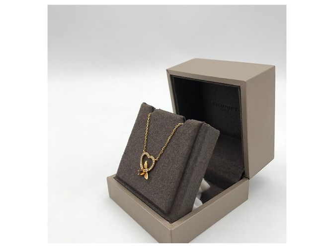 Chaumet Collana Bee My Love Oro Giallo Diamanti e Citrino D'oro - vista 4