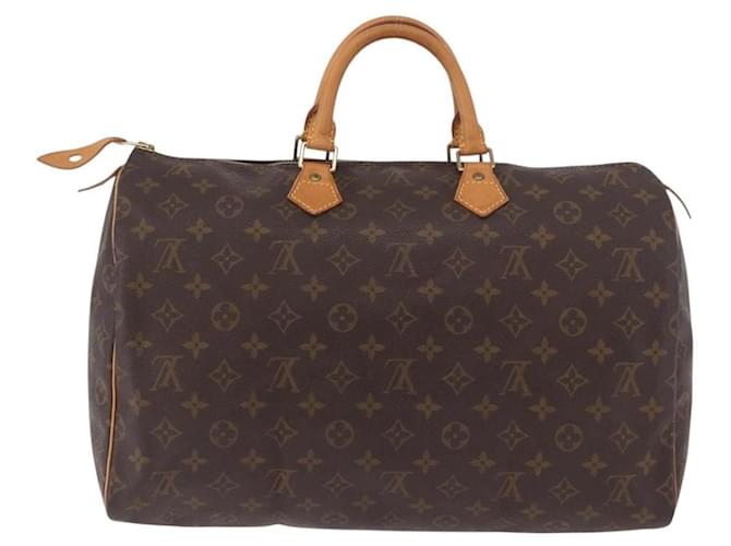 Louis Vuitton Speedy Monogram Canvas 40 Marrone - vista 2