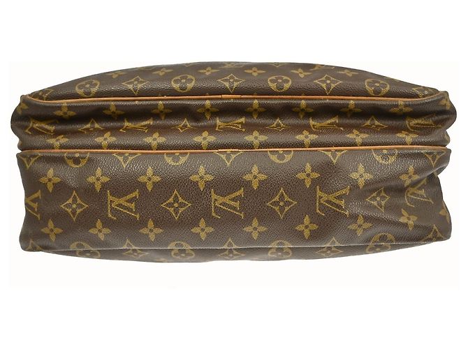 Louis Vuitton Reporter Monogram Canvas GM Marrom - vista 6