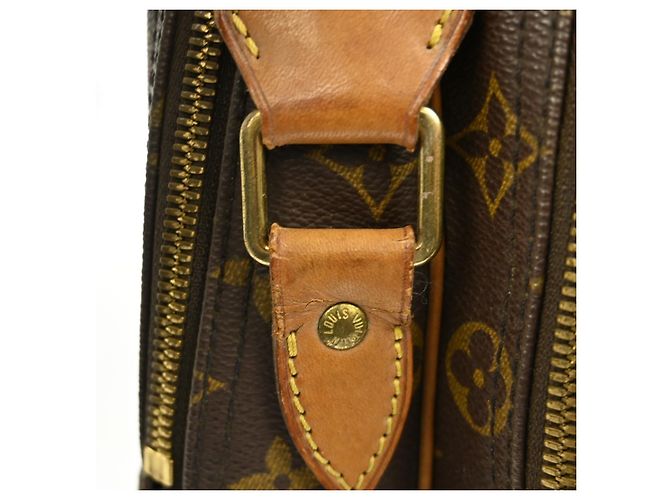 Louis Vuitton Reporter Monogram Canvas GM Marrom - vista 7
