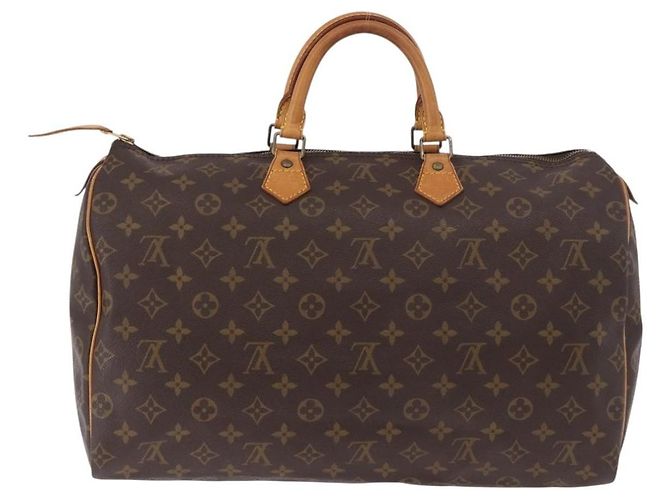 Louis Vuitton Speedy Monogram Canvas 40 Marrone - vista 2