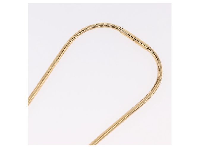 Collana Garden LOUIS VUITTON in metallo Gold Tone M68937 LV Auth 183122SAM - vista 10