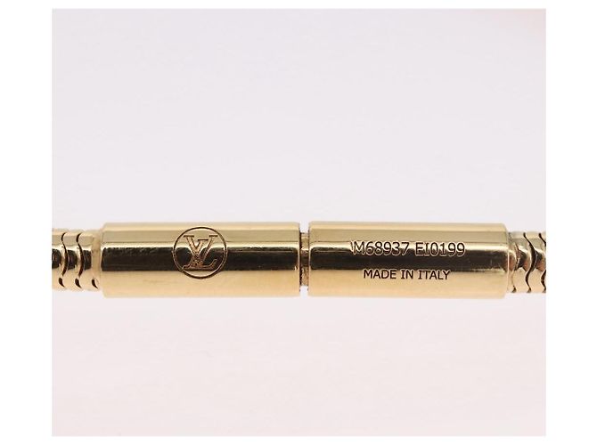 Collana Garden LOUIS VUITTON in metallo Gold Tone M68937 LV Auth 183122SAM - vista 11