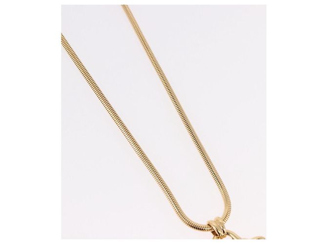 Collana Garden LOUIS VUITTON in metallo Gold Tone M68937 LV Auth 183122SAM - vista 4