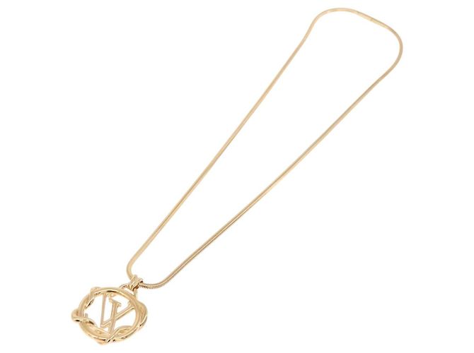 Collana Garden LOUIS VUITTON in metallo Gold Tone M68937 LV Auth 183122SAM - vista 8
