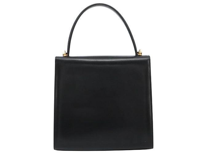 Céline Borsa CELINE in pelle 2way Nera Oro Auth 183194SAV Nero D'oro - vista 3