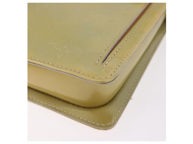 LOUIS VUITTON Monogram Vernis Motto Accessory Pouch Gris M91030 LV Auth gh2037 - vista 15