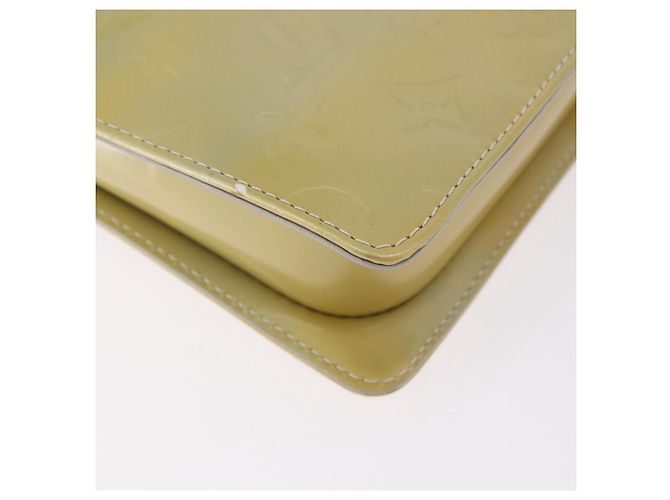LOUIS VUITTON Monogram Vernis Motto Accessory Pouch Gris M91030 LV Auth gh2037 - vista 16