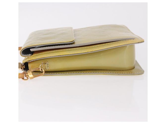 LOUIS VUITTON Monogram Vernis Motto Accessory Pouch Gris M91030 LV Auth gh2037 - vista 4