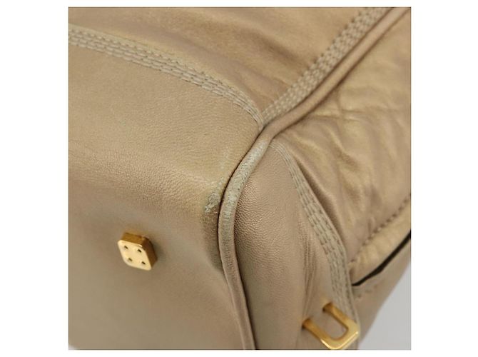 Borsa a mano LOEWE Amazona 28 in pelle nappa Gold Auth ka4571A D'oro - vista 15