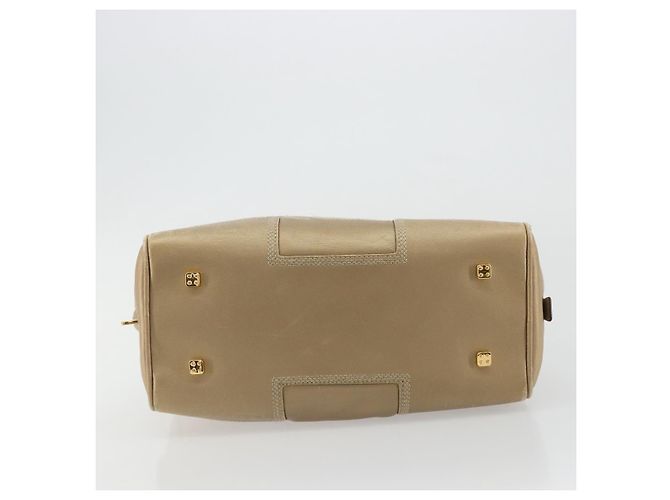 Borsa a mano LOEWE Amazona 28 in pelle nappa Gold Auth ka4571A D'oro - vista 5
