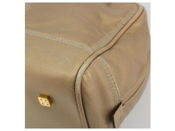 Borsa a mano LOEWE Amazona 28 in pelle nappa Gold Auth ka4571A D'oro - vista 9