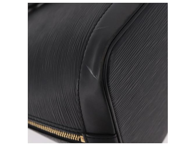 LOUIS VUITTON Epi Alma Handtasche Noir Black M52142 LV Auth 184331A Schwarz - Ansicht 15
