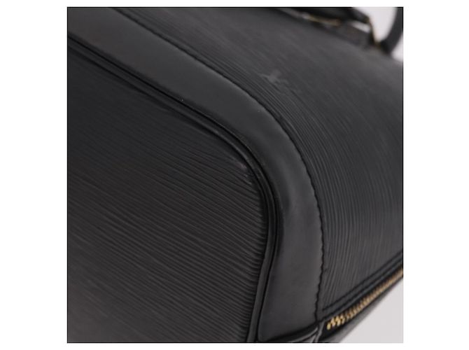 LOUIS VUITTON Epi Alma Handtasche Noir Black M52142 LV Auth 184331A Schwarz - Ansicht 16