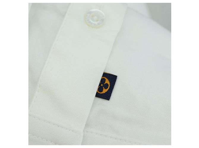 Camisa de manga larga LOUIS VUITTON algodón 34 Blanco LV Auth 182326M - vista 10