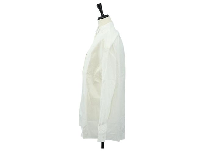 Camisa de manga larga LOUIS VUITTON algodón 34 Blanco LV Auth 182326M - vista 3