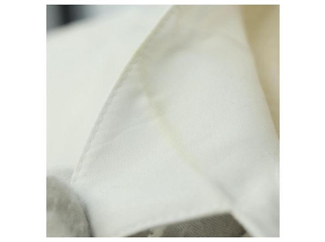 Camisa de manga larga LOUIS VUITTON algodón 34 Blanco LV Auth 182326M - vista 6