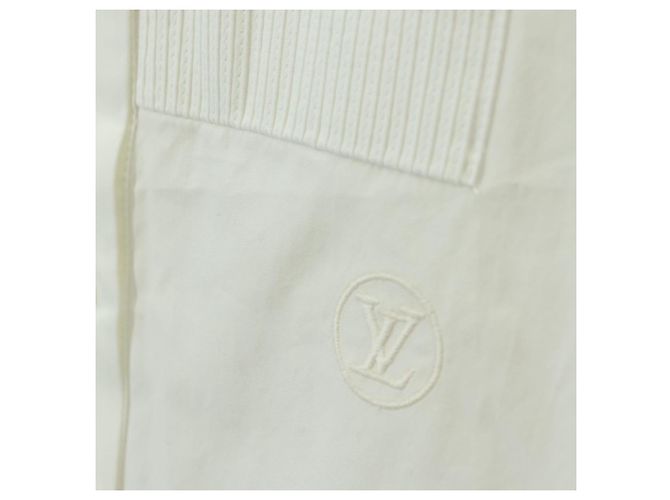 Camisa de manga larga LOUIS VUITTON algodón 34 Blanco LV Auth 182326M - vista 9