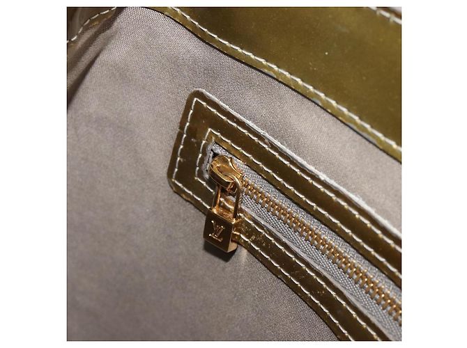 LOUIS VUITTON Borsa Monogram Vernis Wilshire PM Gris Art Deco M91627 Auth gh2096 Grigio - vista 20