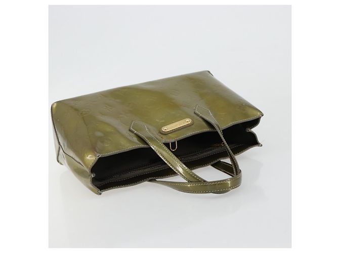 LOUIS VUITTON Borsa Monogram Vernis Wilshire PM Gris Art Deco M91627 Auth gh2096 Grigio - vista 6