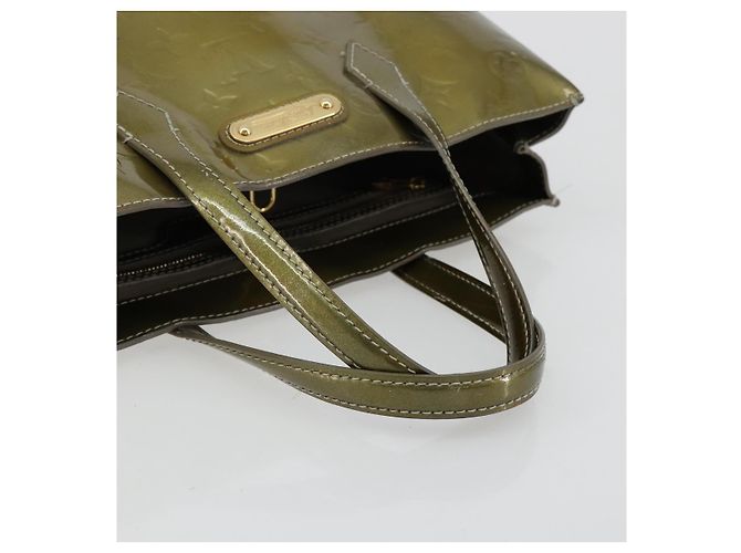 LOUIS VUITTON Borsa Monogram Vernis Wilshire PM Gris Art Deco M91627 Auth gh2096 Grigio - vista 7
