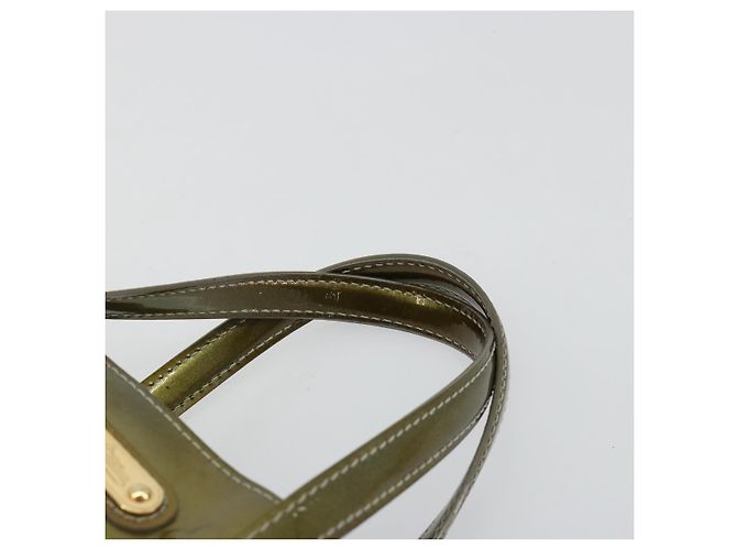 LOUIS VUITTON Borsa Monogram Vernis Wilshire PM Gris Art Deco M91627 Auth gh2096 Grigio - vista 8