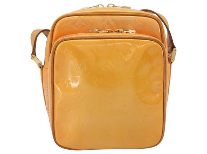 LOUIS VUITTON Bolsa de Ombro Monogram Vernis Wooster Rosa M91037 LV Auth gh2063 - vista 13