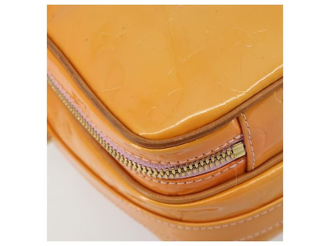 LOUIS VUITTON Bolsa de Ombro Monogram Vernis Wooster Rosa M91037 LV Auth gh2063 - vista 14