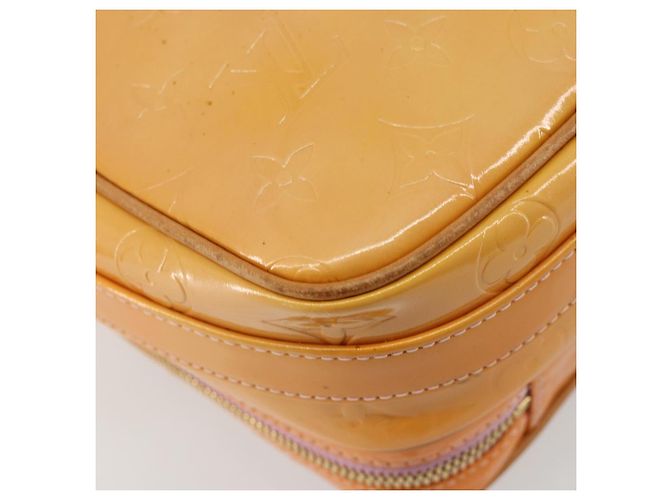 LOUIS VUITTON Bolsa de Ombro Monogram Vernis Wooster Rosa M91037 LV Auth gh2063 - vista 16