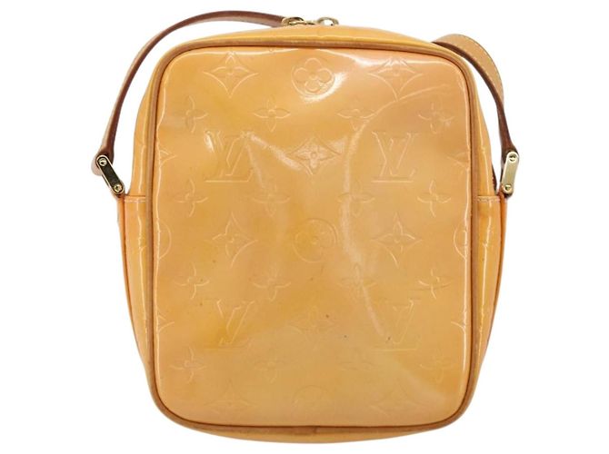 LOUIS VUITTON Bolsa de Ombro Monogram Vernis Wooster Rosa M91037 LV Auth gh2063 - vista 2