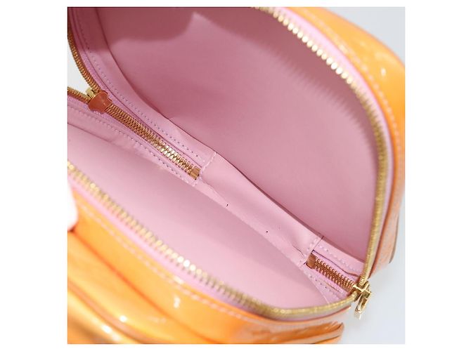 LOUIS VUITTON Bolsa de Ombro Monogram Vernis Wooster Rosa M91037 LV Auth gh2063 - vista 20