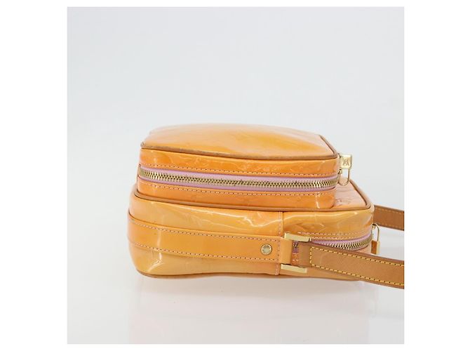 LOUIS VUITTON Bolsa de Ombro Monogram Vernis Wooster Rosa M91037 LV Auth gh2063 - vista 3