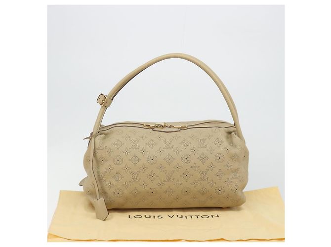 LOUIS VUITTON Mahina Galatea MM Borsa a Spalla Beige M93825 LV Auth yk20452SAV - vista 12