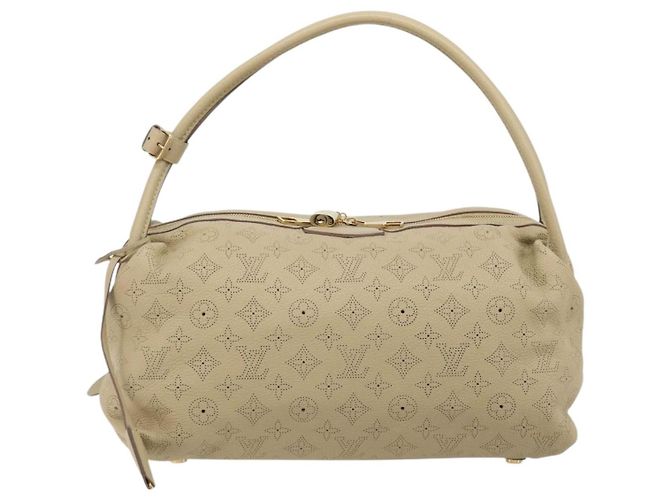 LOUIS VUITTON Mahina Galatea MM Borsa a Spalla Beige M93825 LV Auth yk20452SAV - vista 13