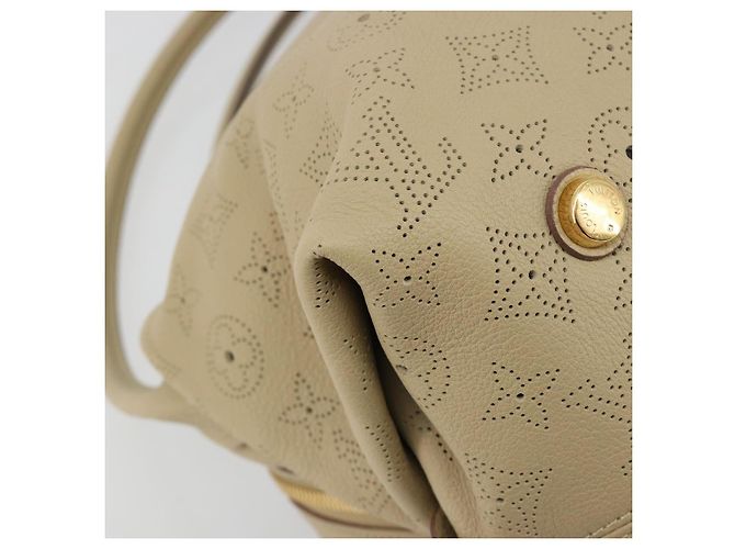 LOUIS VUITTON Mahina Galatea MM Borsa a Spalla Beige M93825 LV Auth yk20452SAV - vista 17