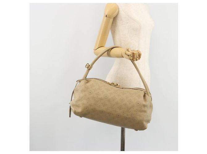 LOUIS VUITTON Mahina Galatea MM Borsa a Spalla Beige M93825 LV Auth yk20452SAV - vista 26