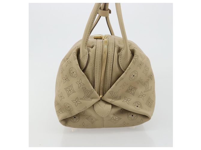 LOUIS VUITTON Mahina Galatea MM Borsa a Spalla Beige M93825 LV Auth yk20452SAV - vista 3