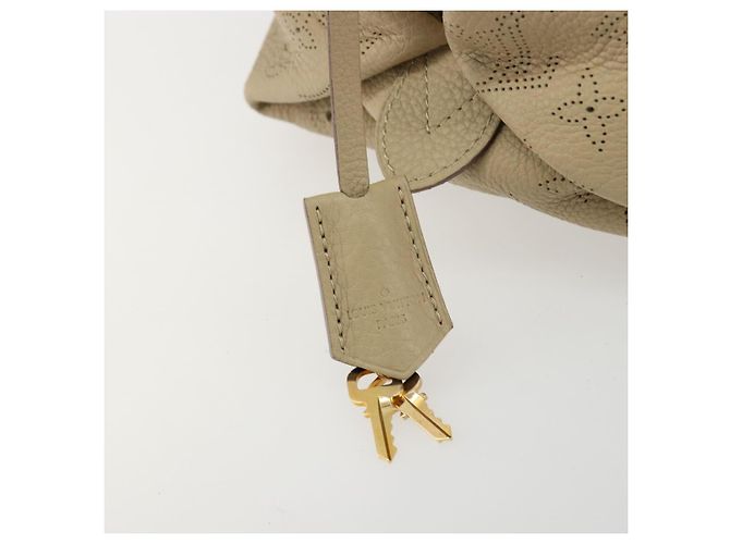 LOUIS VUITTON Mahina Galatea MM Borsa a Spalla Beige M93825 LV Auth yk20452SAV - vista 9
