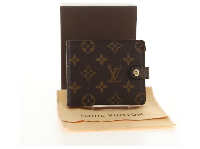 LOUIS VUITTON Couverture de mémo Monogram LV Auth 182705SAV Monogramme - vue 12