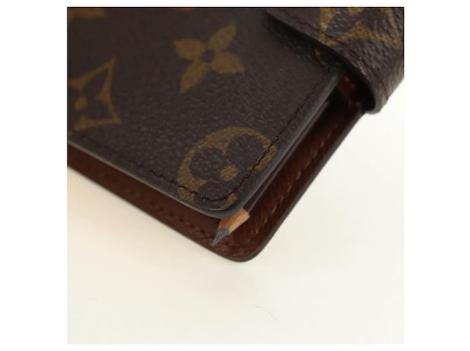 LOUIS VUITTON Couverture de mémo Monogram LV Auth 182705SAV Monogramme - vue 14